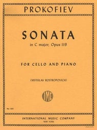 cover SONATA IN C MAJOR OP 119 CELLO SOLO cover